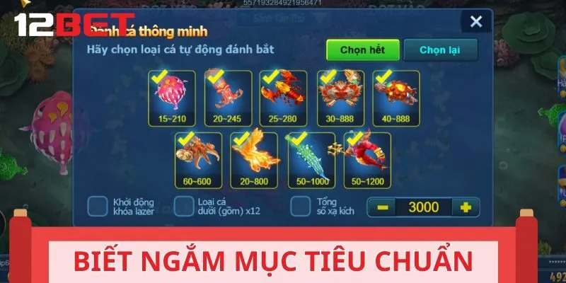 Biết cách để ngắm bắn mục tiêu chuẩn