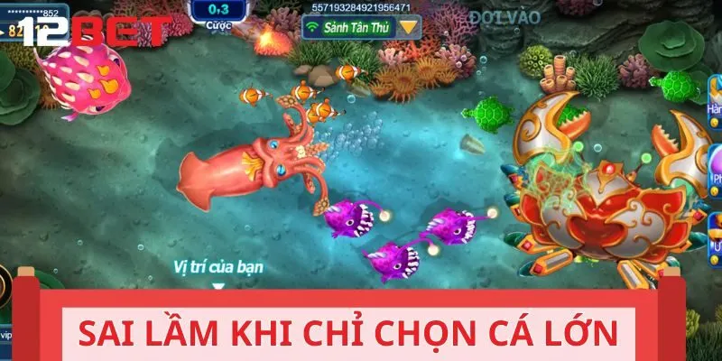 Sai lầm khi chỉ chọn cá lớn để bắn hạ